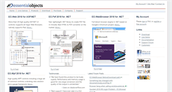 Desktop Screenshot of essentialobjects.com