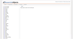 Desktop Screenshot of demo.essentialobjects.com